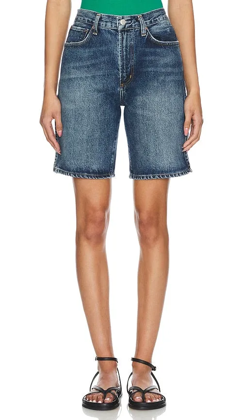 AGOLDE Vida High Rise Relaxed Straight in Blue