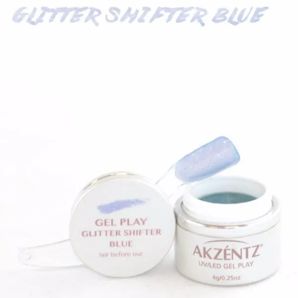 Akzentz Gel Play - Glitter Shifter Blue