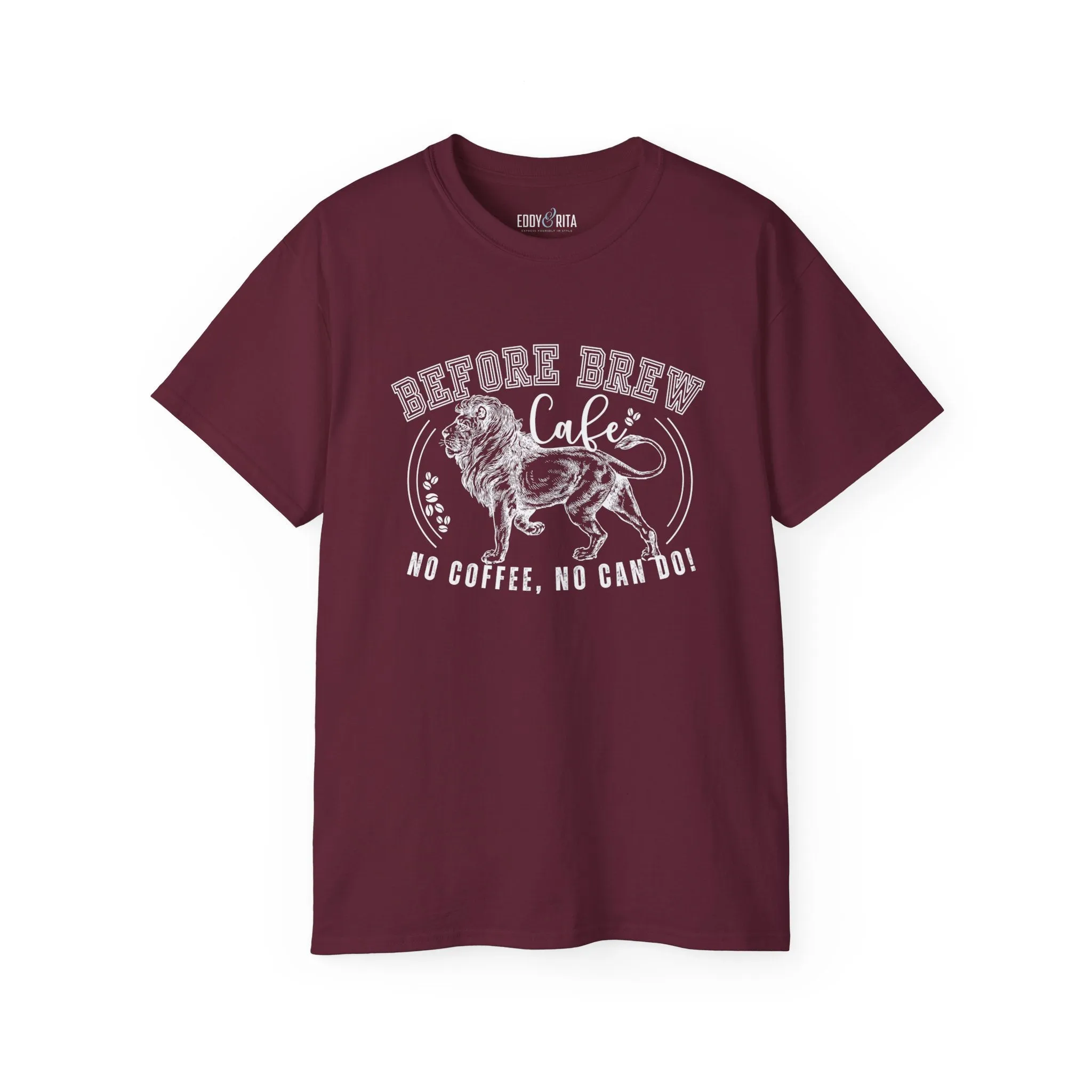 Before Brew Cafe Women's Cotton T-Shirt - No Coffee, No Can Do