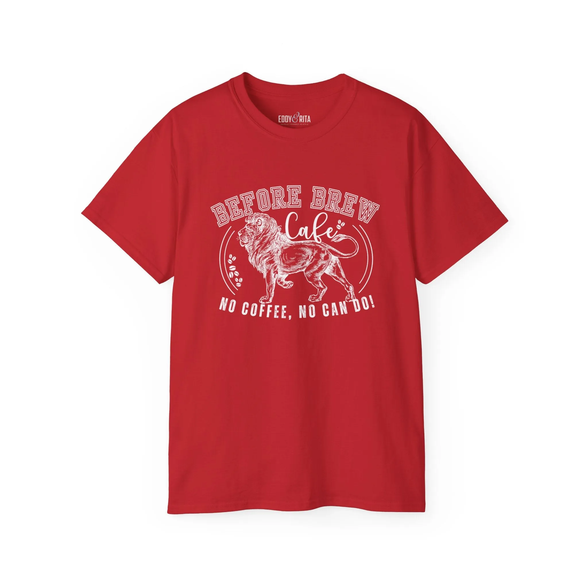 Before Brew Cafe Women's Cotton T-Shirt - No Coffee, No Can Do