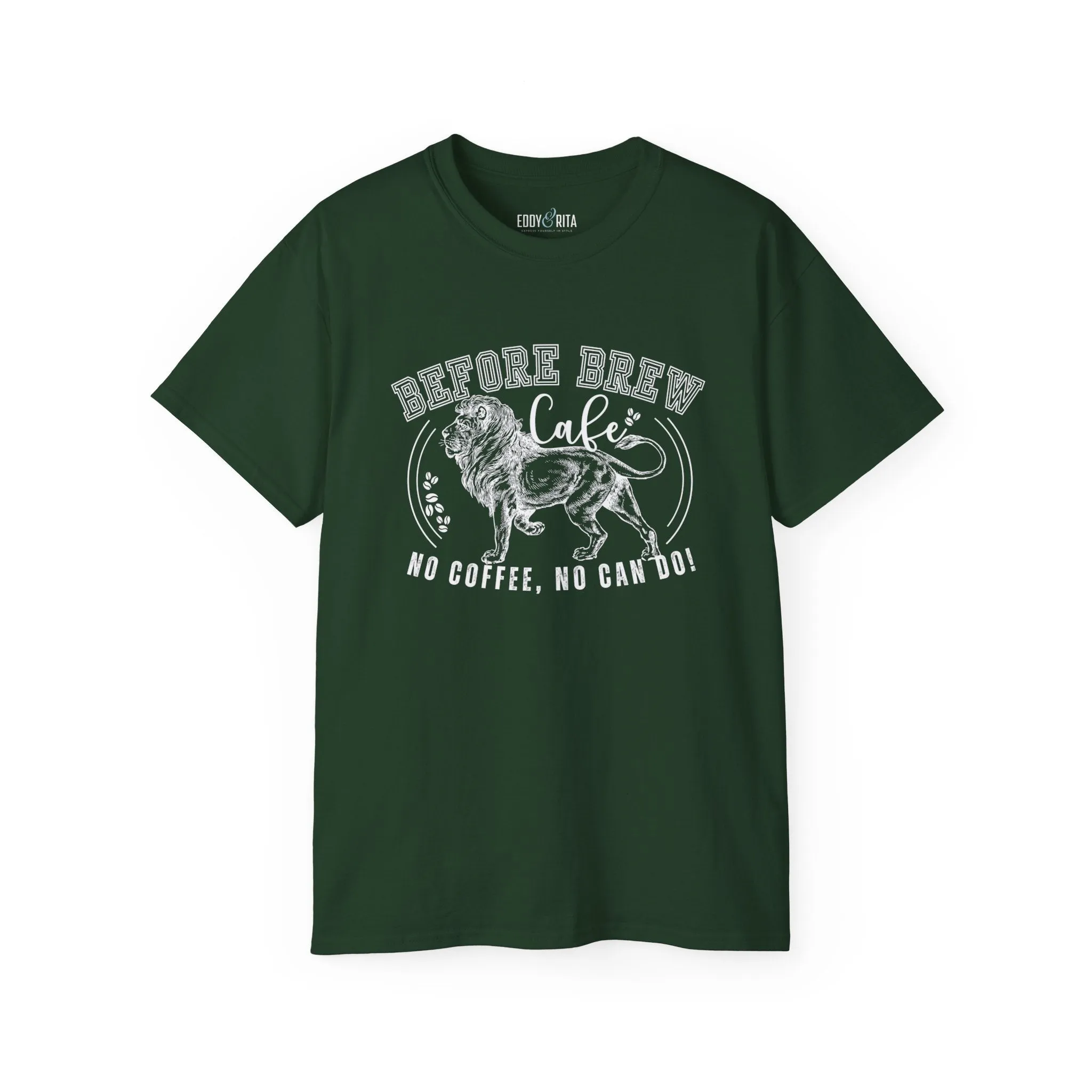 Before Brew Cafe Women's Cotton T-Shirt - No Coffee, No Can Do