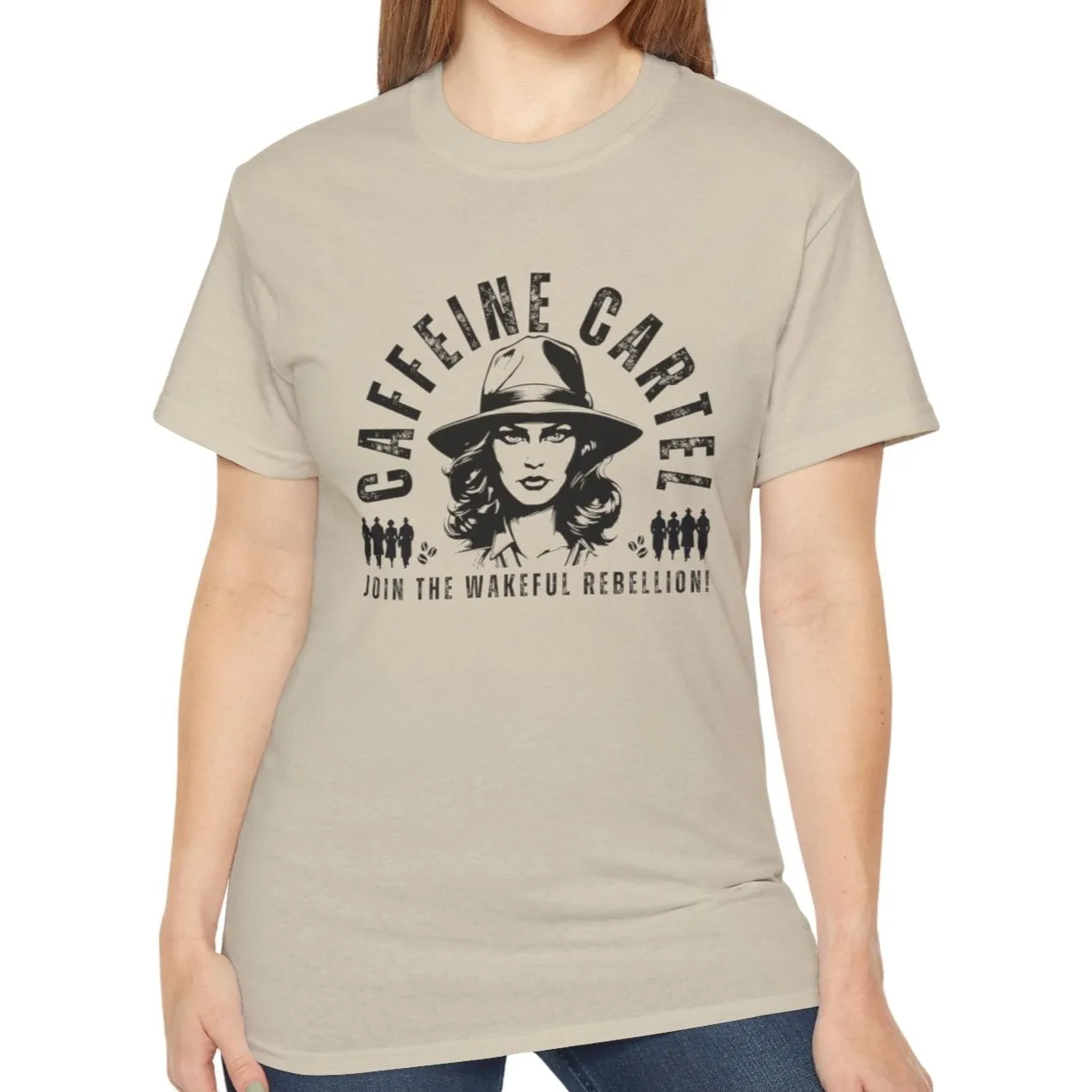 Caffeine Cartel Women's Cotton T-Shirt