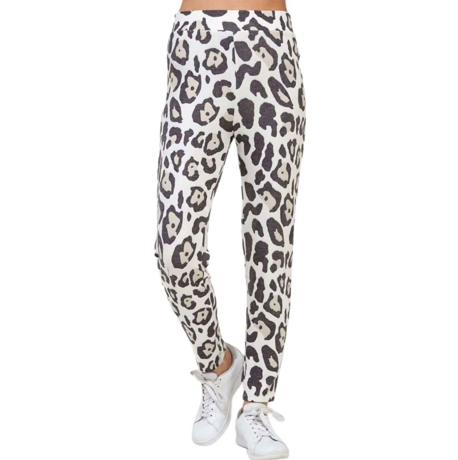 Cheetah Print Lounge Pants Made in USA - Clearance Final Sale