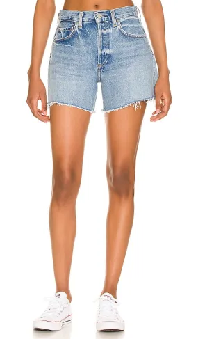 Citizens of Humanity Annabelle Long Vintage Relaxed Short in Blue