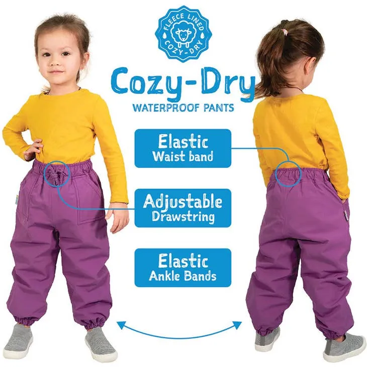 Cozy Dry Rain & Snow Fleece-Lined Pants