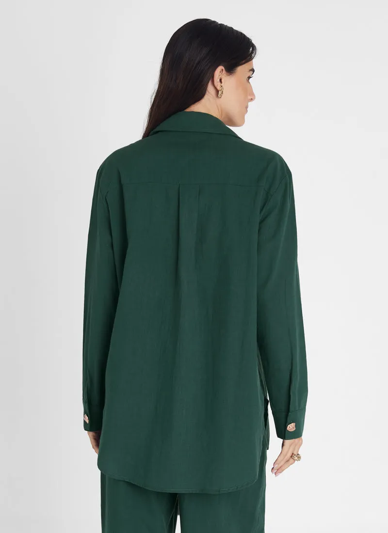 Emerald Boyfriend Shirt