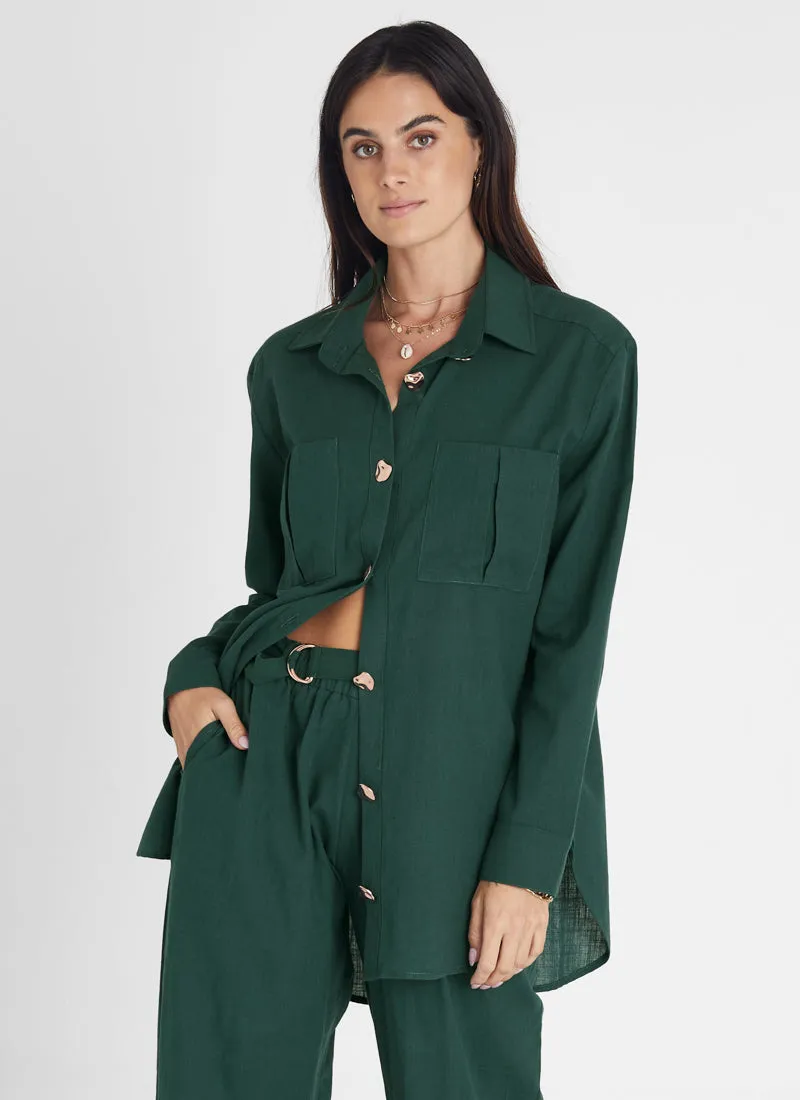 Emerald Boyfriend Shirt