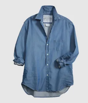 Frank and Eileen Eileen Relaxed Shirt in Vintage Stonewashed Indigo
