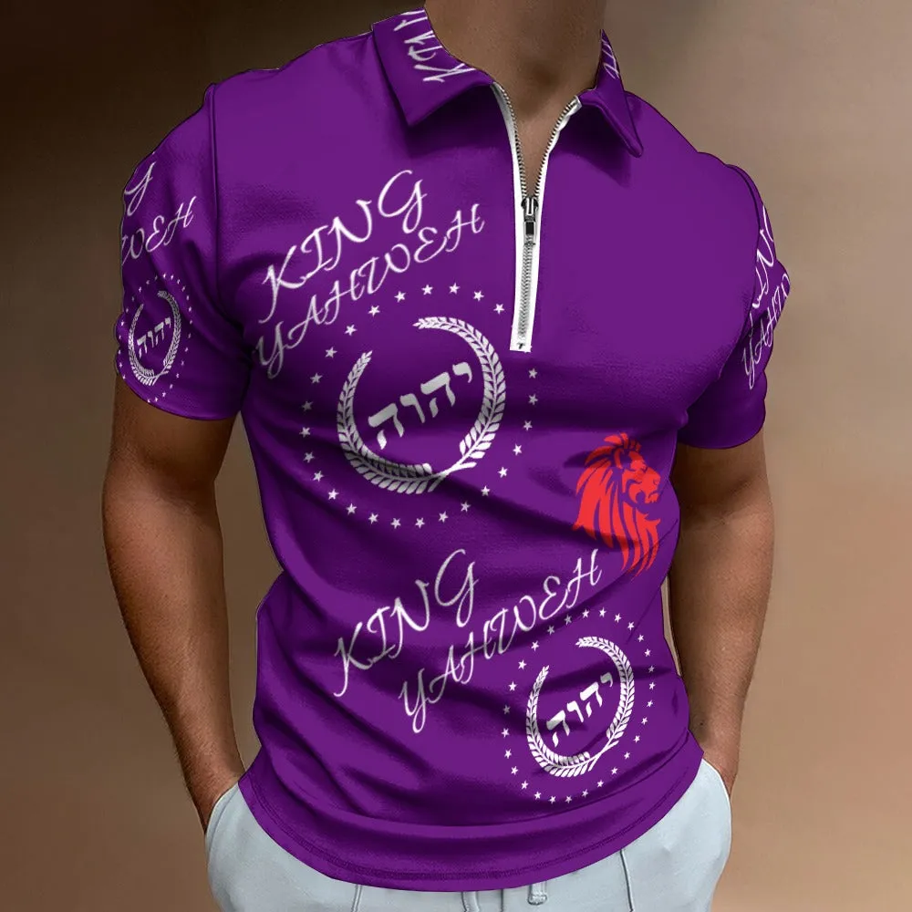 King YAHWEH (Global Peace) polo shirt