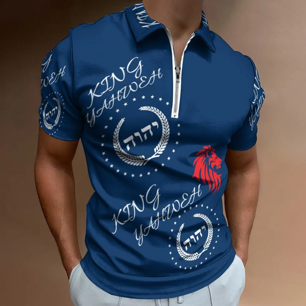 King YAHWEH (Global Peace) polo shirt