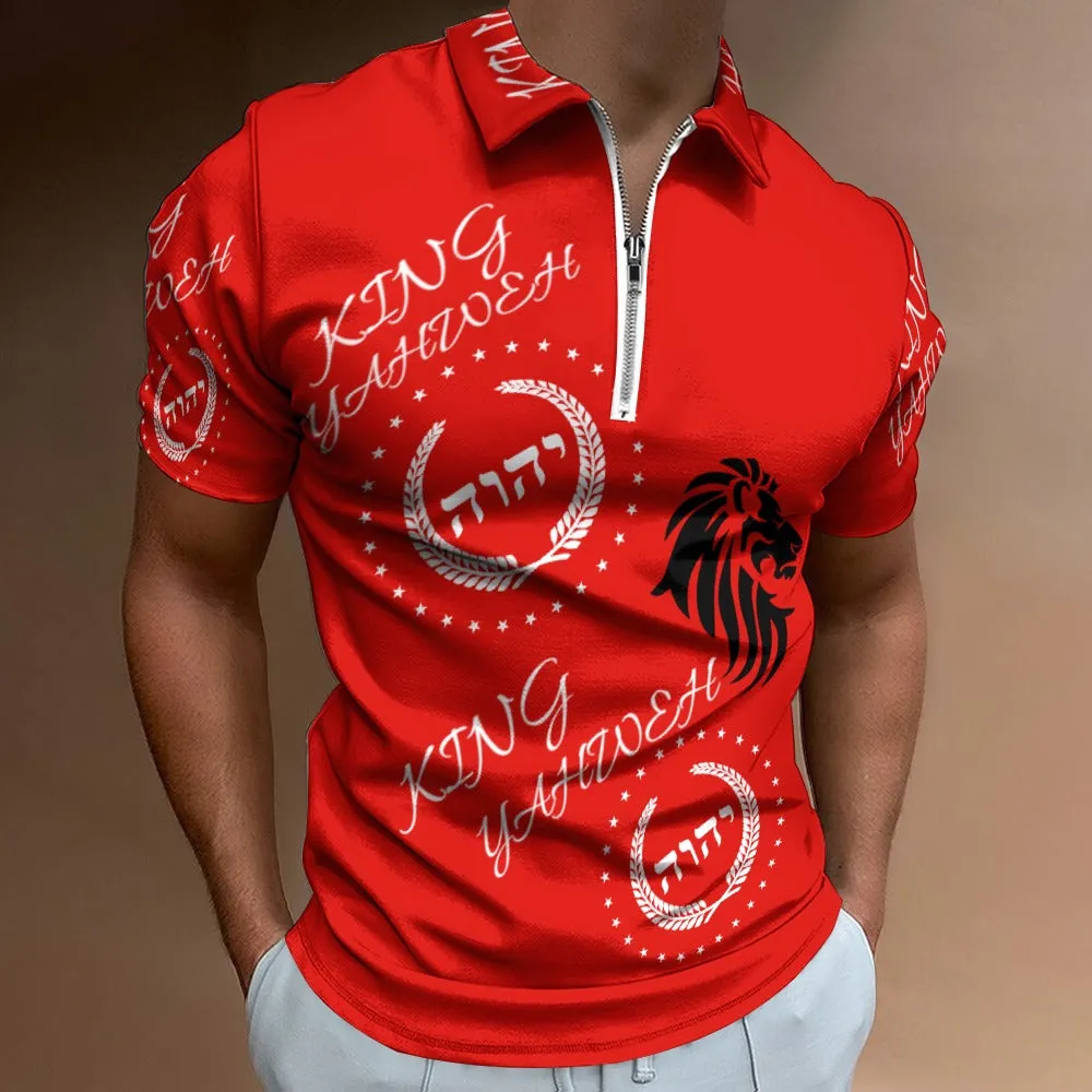 King YAHWEH (Global Peace) polo shirt