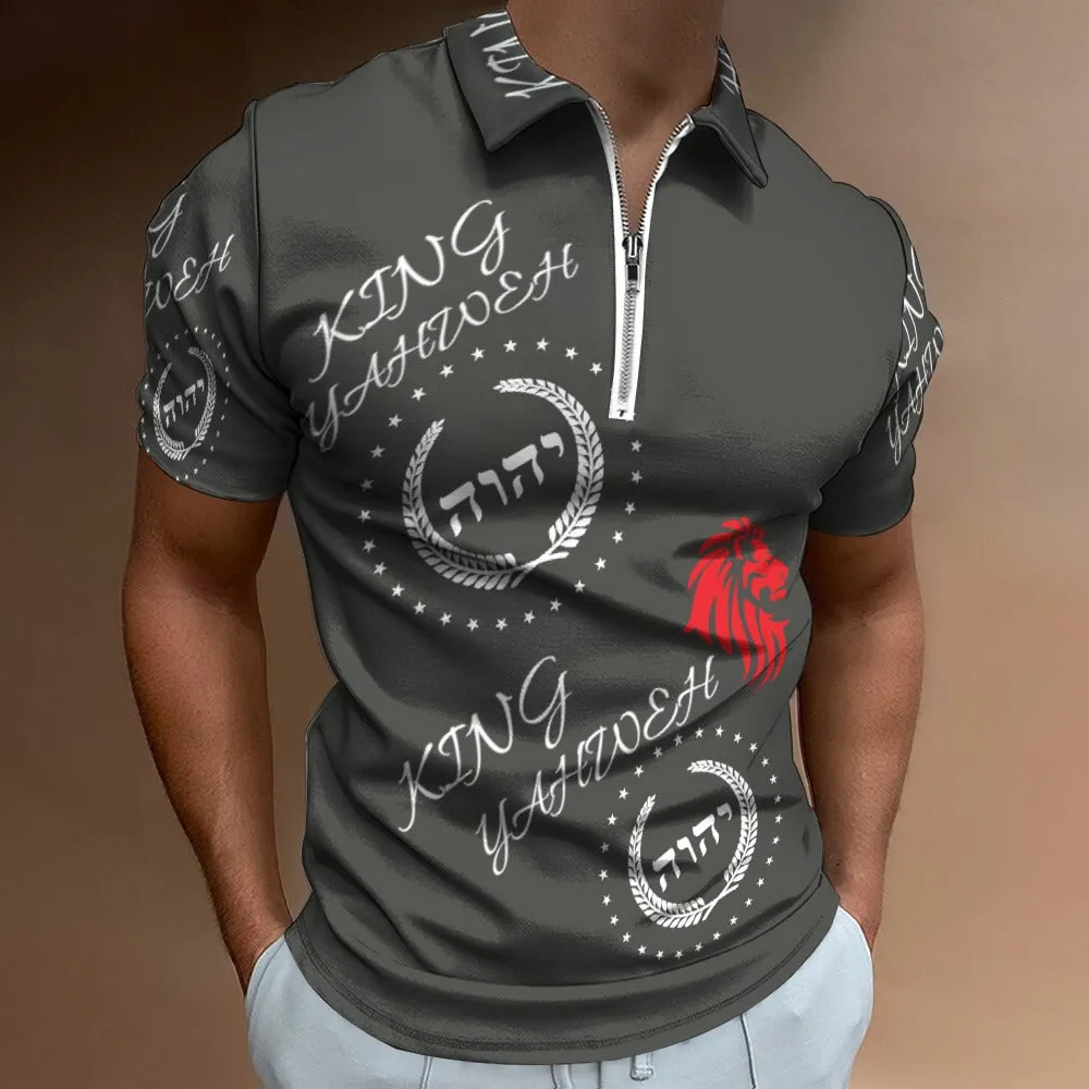 King YAHWEH (Global Peace) polo shirt