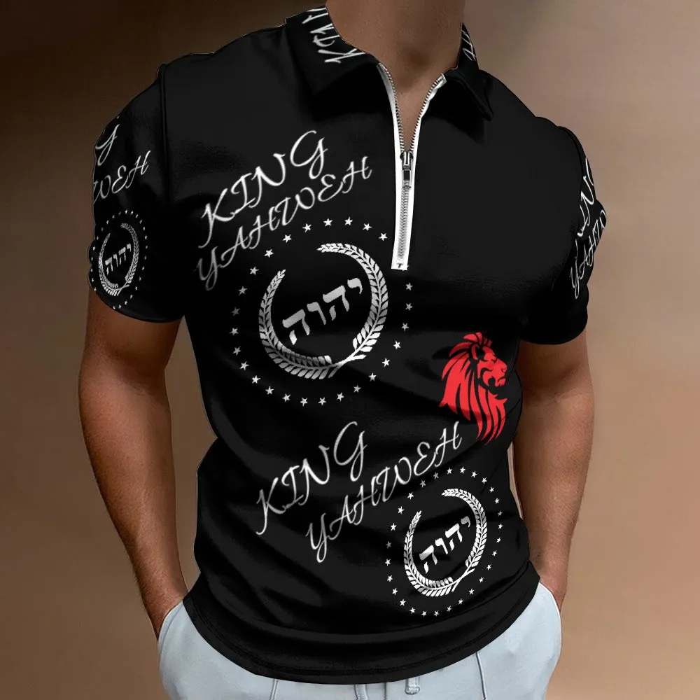 King YAHWEH (Global Peace) polo shirt