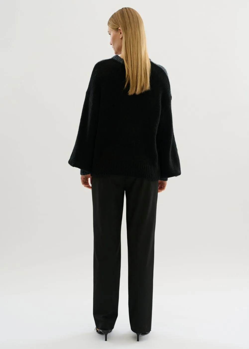 KS GLITTER ROUND NECK KNIT