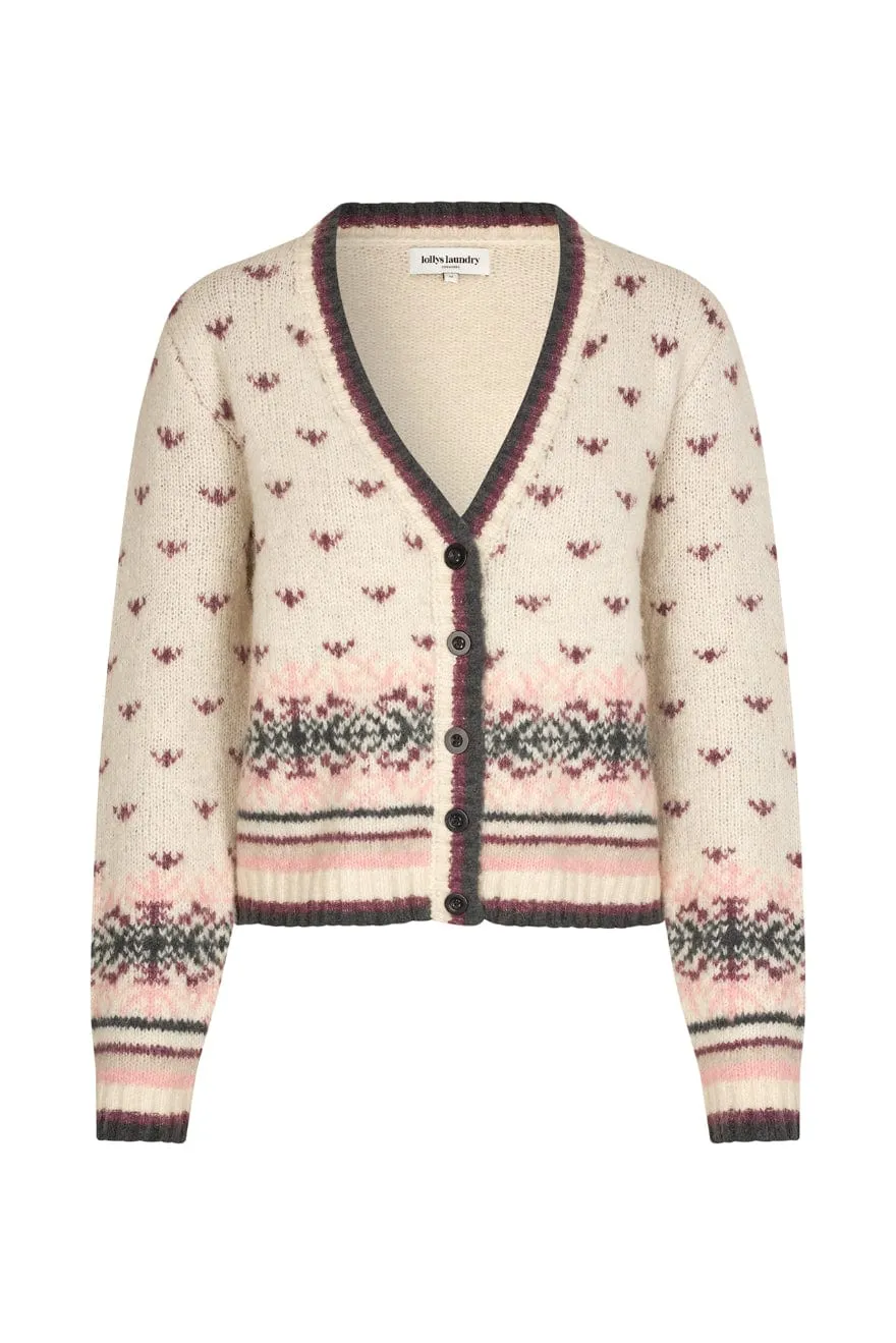Lollys Laundry Nina Cardigan Creme