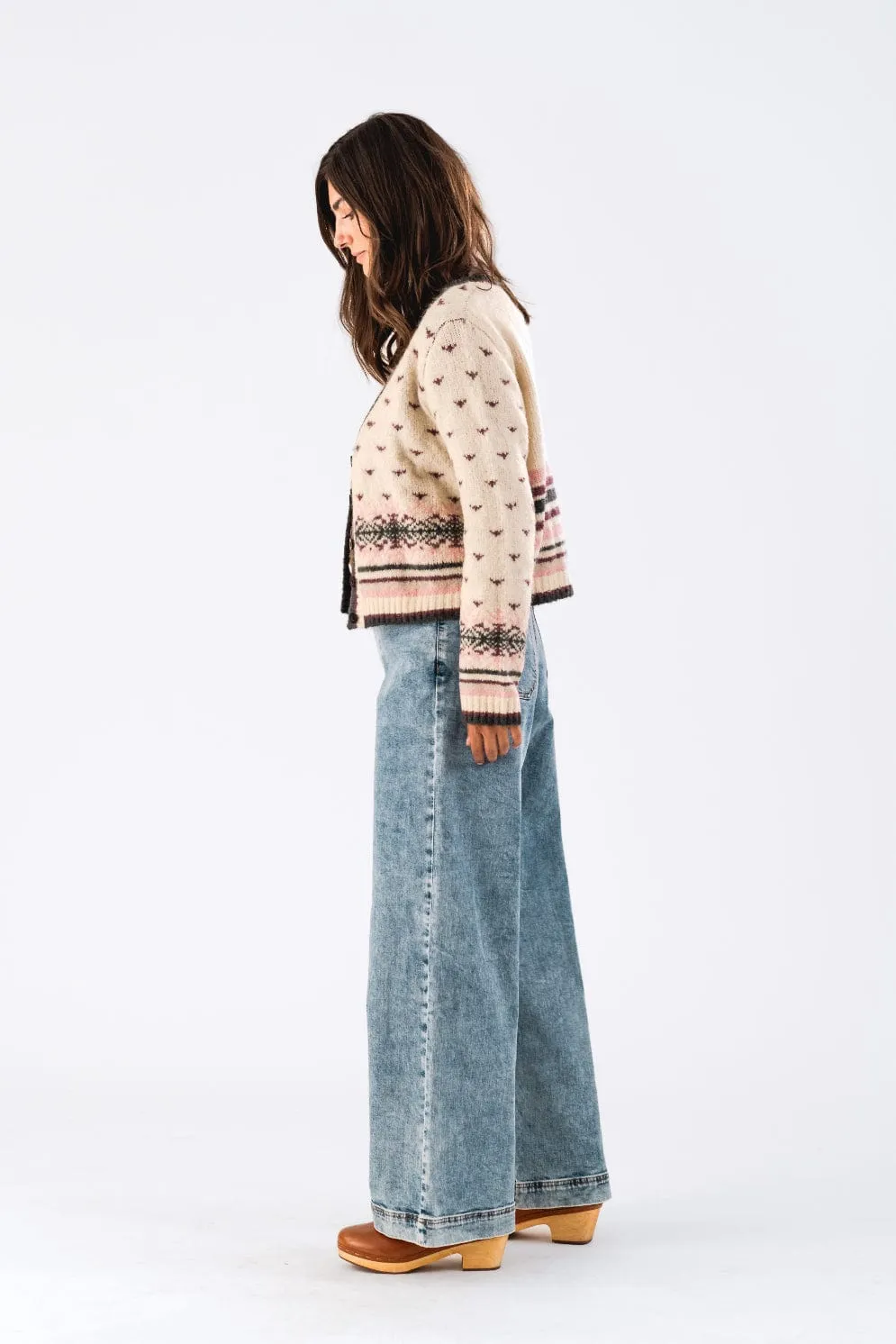 Lollys Laundry Nina Cardigan Creme