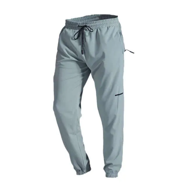 Men's Athletic Fit Joggers: Elastic Waist & Cuffs