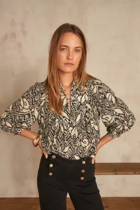 MOURIA ECRU BLOUSE