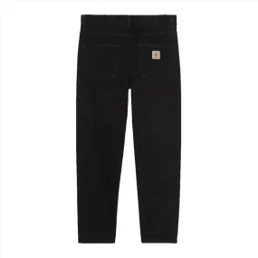 NEWEL PANT / CARHARTT WIP / BLACK ONE WASH