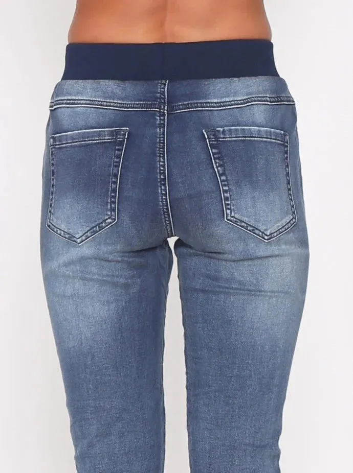 RILEY DENIM JOGGER
