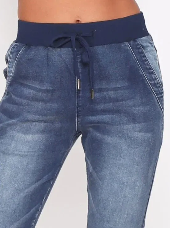 RILEY DENIM JOGGER