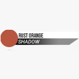 Rust Orange - Two Thin Coats