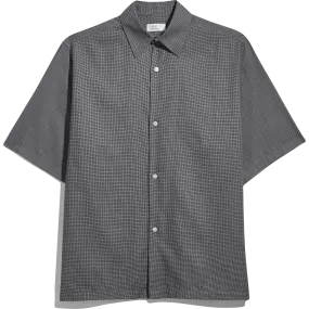 Short Sleeve Shirt - Black Check