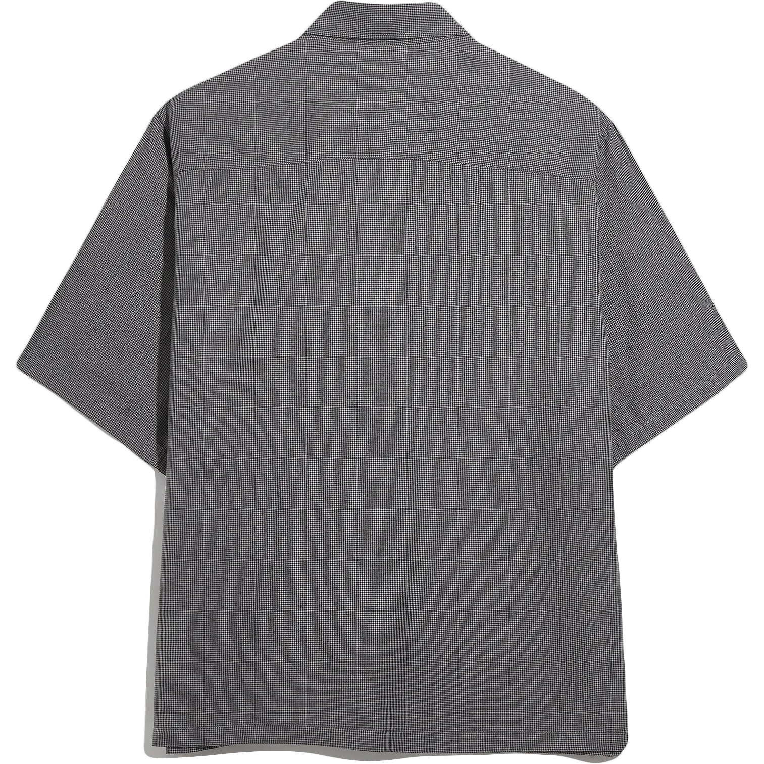 Short Sleeve Shirt - Black Check