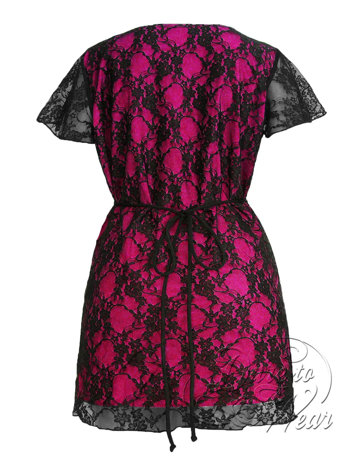 Sweetheart in Fuschia | Coral Pink Romantic Gothic Corset Top