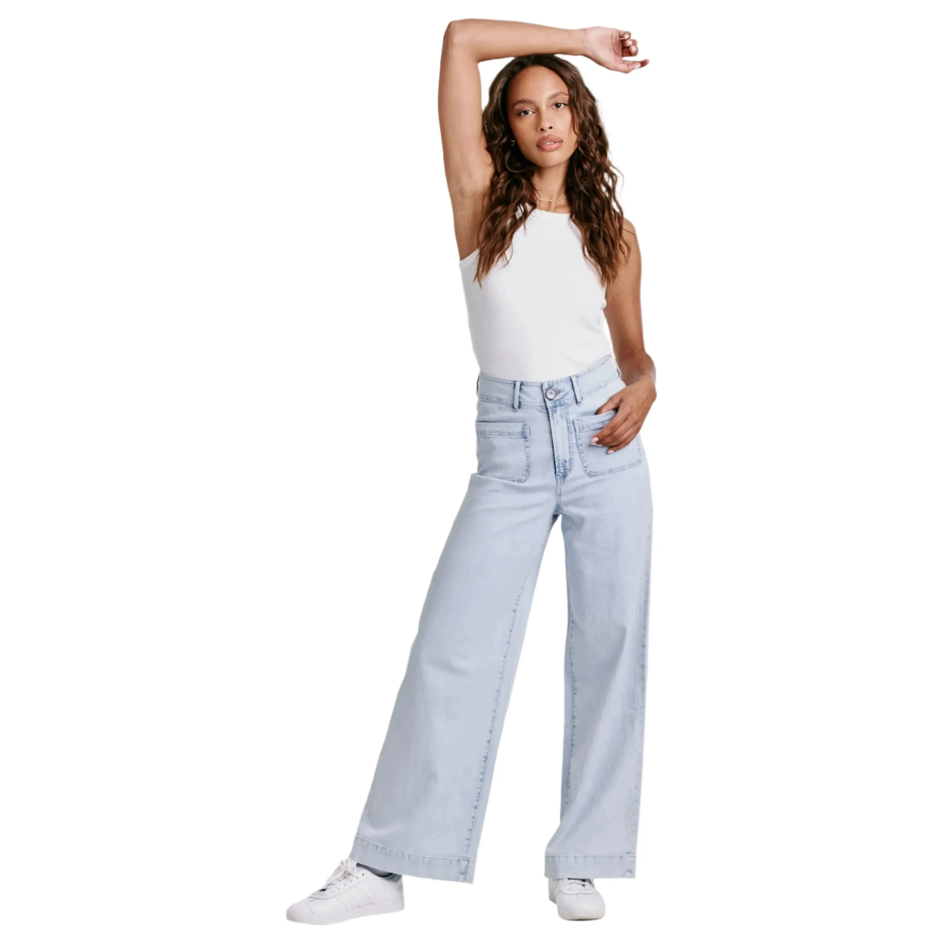 Women's Dear John Audrey Wide Leg Jeans DPM55A182ARH